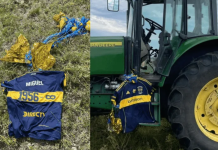 Apareció en Uruguay la camiseta que Boca mandó al cielo en homenaje a Russo