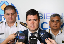 El gobernador Osvaldo Jaldo se reunió con el ministro de Seguridad Eugenio Agüero Gamboa