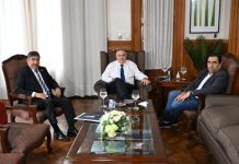 Jaldo se reunió con Acevedo y Mansilla