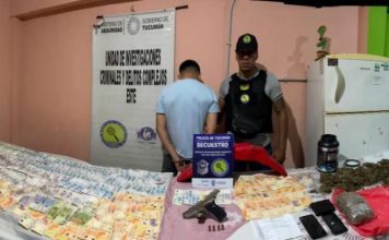 Desarticulan una banda armada y secuestran droga, dinero y un arma