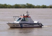 Hallaron el cuerpo del policía que cayó al río Paraná luego del choque de dos embarcaciones