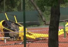 Quiénes son los heridos que viajaban en el helicóptero que cayó sobre el ex circuito KDT de Palermo