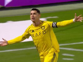 Cristiano Ronaldo terminó con su “huelga” y anotó el primer gol con 41 años: quedó a 38 gritos de romper la barrera de los 1000