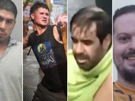 Quiénes son los cuatro manifestantes identificados por la violencia en el Congreso que aún no fueron detenidos