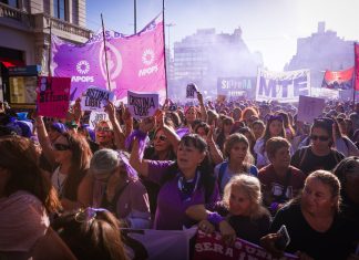 8M: organizaciones feministas volvieron a marchar en todo el país por el Día Internacional de la Mujer