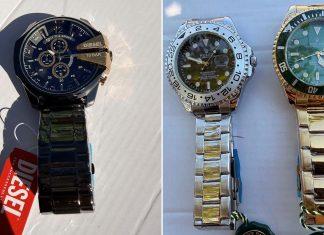Casio, Rolex y Diesel: Aduana secuestró más de 26 mil relojes truchos valuados en casi mil millones de pesos