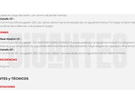 El video inédito de la furia de Franco Mastantuono tras ser expulsado en Real Madrid-Getafe