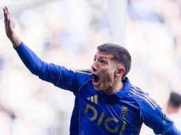 La magistral jugada del argentino Thiago Fernández en el empate entre Real Oviedo y Espanyol por La Liga de España