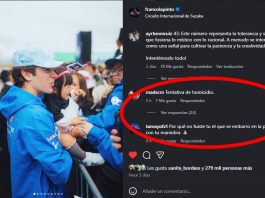 Los mensajes hostiles que recibió Colapinto por el accidente de Bearman en el Gran Premio de Japón