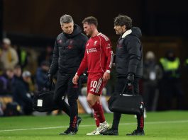 Nueva preocupación para la selección argentina: Alexis Mac Allister sufrió un duro golpe en el partido del Liverpool y fue reemplazado