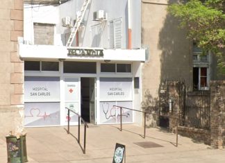 Un policía sufrió una fractura en el cráneo mientras intentaba frenar una disputa entre familias en Santa Fe