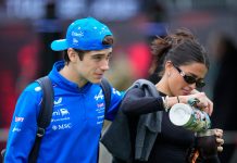 A Colapinto lo confundieron con otro piloto: su divertida reacción junto a Maia Reficco en la previa del GP de Canadá de F1
