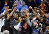 Caos en las calles de Nueva York: los aficionados de los Knicks celebran el regreso del equipo a las Finales de la NBA
