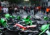 Corridas, gases lacrimógeno y disturbios en París durante la final de la Champions League entre PSG y Arsenal