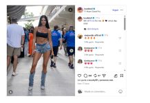 El descuido de un camarógrafo por la “fanática más sexy del Mundial” durante el Gran Premio de Miami que causó furor en la F1