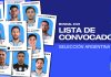 Lionel Scaloni dio a conocer la lista de 26 convocados de la selección argentina para el Mundial 2026