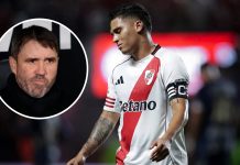 Seis bajas de peso y la incógnita Juanfer Quintero: los convocados de Coudet para el duelo River Plate-Blooming por la Sudamericana