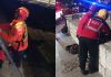 Un hombre estaba celebrando el título de Belgrano de Córdoba, cayó al vacío y tuvo que ser rescatado: está grave