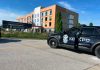 20 patrulleros y 15 motos policiales: las impactantes imágenes de la burbuja blindada de la Selección en Kansas City