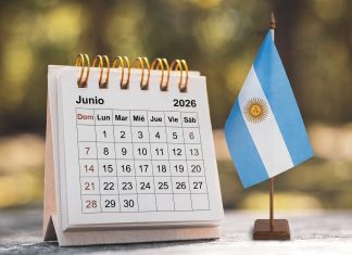 Calendario 2026: cuántos feriados hay en junio