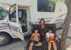 “Copando el mundo”: la familia argentina que recorre Estados Unidos en motorhome siguiendo a la selección argentina