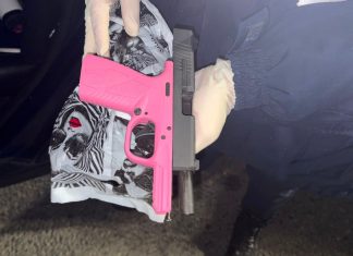 La mentira de la “polihot” echada por filmar videos de OnlyFans para descartar su pistola rosa en un patrullero y las multas del BMW