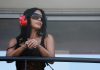 Las fotos de Kim Kardashian en el Gran Premio de Mónaco de F1 para alentar a su novio Lewis Hamilton: “Bienvenida al paddock”