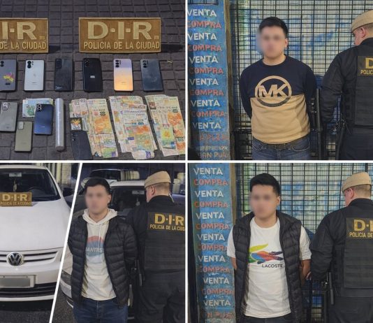 Lo buscaban por un homicidio en Chile y cayó en la Ciudad de Buenos Aires por el robo de celulares de alta gama
