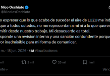 Nicolás Occhiato criticó duramente a Florencia Peña por difundir una falsa información sobre la salud del padre de Messi
