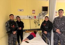 Policías de Córdoba le salvaron la vida a una nena de dos años que sufrió convulsiones y perdió la conciencia