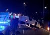 Un triple choque y vuelco en la avenida General Paz dejó al menos tres heridos