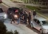 Video: discutió con otro conductor, recibió un empujón en plena pelea y lo atropelló un auto