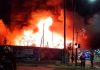 Voraz incendio en una vivienda del sur de la ciudad de Buenos Aires: trabajan bomberos y el SAME