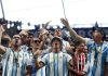17 fotos del vibrante partido entre Argentina y Egipto por los octavos de final del Mundial