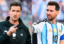 Con Scaloni como intermediario, Messi tuvo una charla con Klose tras romper su récord en el Mundial 2026 y le prometió un regalo
