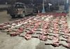 Decomisaron más de 190 kilos cortes de carne de especies protegidas durante un control policial en Santa Cruz