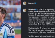 El conmovedor posteo de Lionel Messi tras la derrota de Argentina en la final del Mundial: “Va a costar que cierre esta herida”