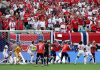 El empujón de Haaland antes del córner que anuló el gol de Noruega ante Inglaterra: la nueva regla para el Mundial que aplicó el VAR