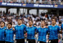 El simbólico homenaje de Los Pumas a los campeones del Mundial 86 durante el partido contra Inglaterra por el Nations Championship