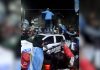 El video viral que muestras lo destrozos de un patrullero municipal en los festejos tras el triunfo de Argentina