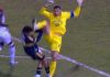 La brutal patada en la cara del arquero de Athletico Paranaense a un juvenil de Boca Juniors: “Totalmente fuera de contexto”