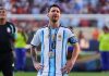Lionel Messi llegó a Rosario luego de su participación en la Copa del Mundo