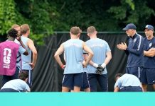 Tensión en el Mundial: detuvieron a un hombre que irrumpió armado con una herramienta en la concentración de Inglaterra