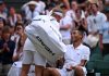 Tenso saludo, reproches y polémica entre el número 4 del mundo y su rival en Wimbledon: “Si estás lesionado, te retirás”