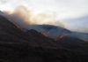 Un gran incendio se desató en las sierras de La Rioja y consumió 900 hectáreas en solo un día