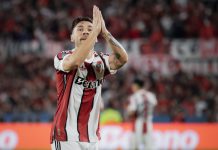Alarma en River Plate: la lesión que sufrió Montiel y generó un peculiar problema de cara al duelo por la Sudamericana