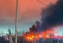 Apagón en La Plata: el incendio fue controlado y la compañía aseguró que trabaja para restablecer progresivamente el servicio