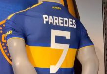 Boca Juniors lanzó su nueva camiseta titular con un cambio en su escudo