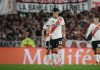 El impactante choque de cabezas que generó preocupación en el duelo entre River Plate y Rosario Central