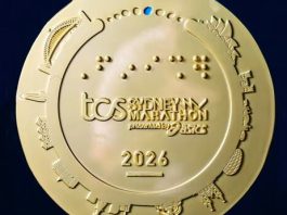 El insólito error en la medalla del Maratón de Sídney: incluyeron un estadio de Alemania